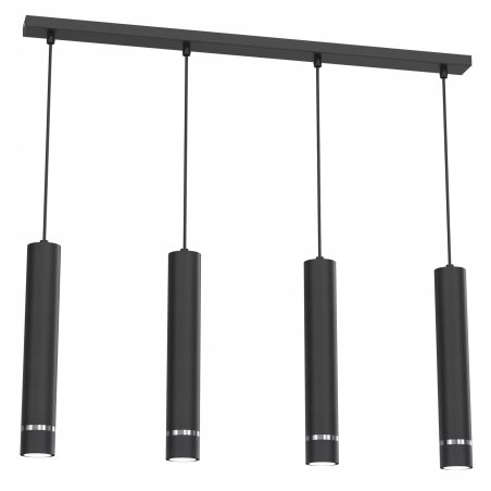 LAMPA SUFITOWA WISZĄCA SOPEL TUBA NAD STÓŁ LOFT BIAŁY CZARNY WARIANTY 3-PKT 4-PKT
