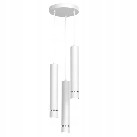 LAMPA WISZĄCA SUFITOWA TUBA ZWIS METAL GU10 LED SOPEL 1-pkt 2-pkt 3-pkt WARIANTY