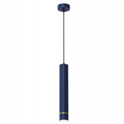 LAMPA SUFITOWA POTRÓJNY ZWIS TUBY GU10 LED GRANAT ZŁOTY / CHROM / WARIANTY
