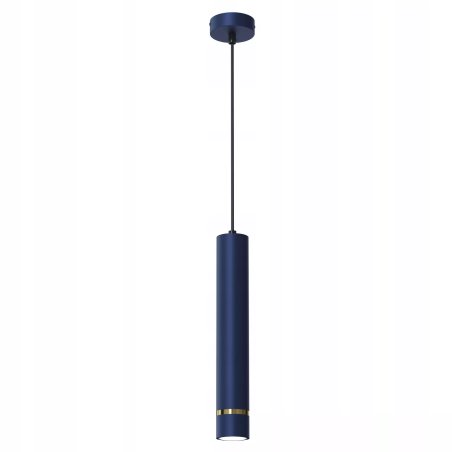 LAMPA SUFITOWA POTRÓJNY ZWIS TUBY GU10 LED GRANAT ZŁOTY / CHROM / WARIANTY