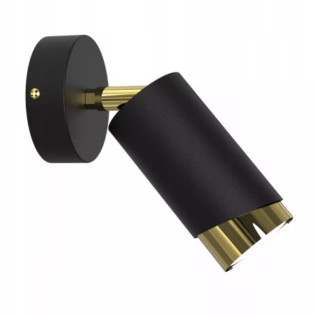 PLAFON KINKIET RUCHOMY LAMPA ŚCIENNA SPOT GU10 LED CZARNY WARIANTY