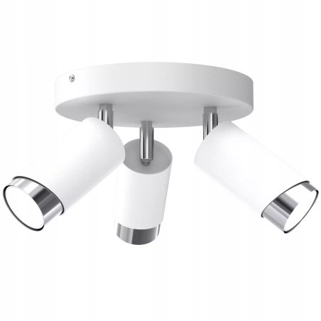 LAMPA SUFITOWA LISTWA PLAFON TUBY METAL GU10 LOFT SPOT KOLOR BIAŁY CZARNY BEŻ