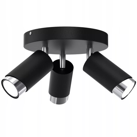 LAMPA SUFITOWA LISTWA PLAFON TUBY METAL GU10 LOFT SPOT KOLOR BIAŁY CZARNY BEŻ
