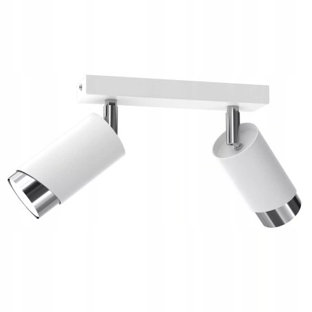 LAMPA SUFITOWA PLAFON TUBY METAL GU10 LOFT SPOT BIAŁY BEŻOWY 2-PKT 3-PKT 4-PKT 5-PKT