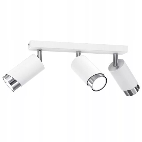 LAMPA SUFITOWA PLAFON TUBY METAL GU10 LOFT SPOT BIAŁY BEŻOWY 2-PKT 3-PKT 4-PKT 5-PKT