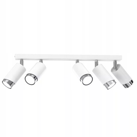 LAMPA SUFITOWA PLAFON TUBY METAL GU10 LOFT SPOT BIAŁY BEŻOWY 2-PKT 3-PKT 4-PKT 5-PKT