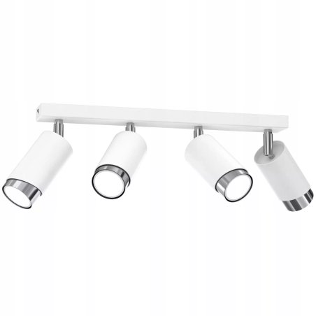 LAMPA SUFITOWA PLAFON TUBY METAL GU10 LOFT SPOT BIAŁY BEŻOWY 2-PKT 3-PKT 4-PKT 5-PKT