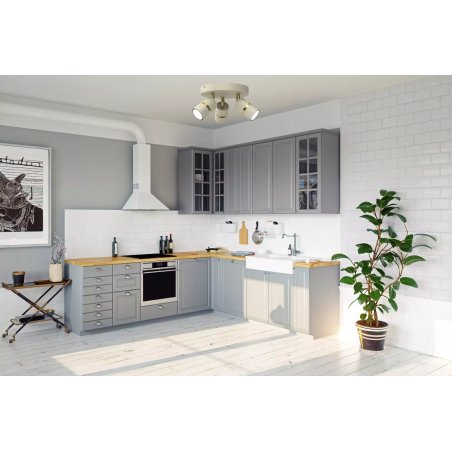 LAMPA SUFITOWA REFLEKTOR PLAFON GU10 BEŻ KASZMIR WARIANTY