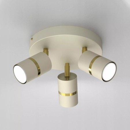 LAMPA SUFITOWA BEŻOWA KASZMIROWA NA KOLE WARIANTY