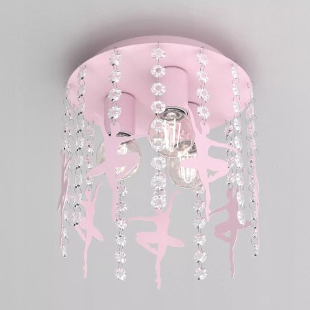 PLAFON ŻYRANDOL DLA DZIEWCZYNKI CHŁOPCA KRYSZTAŁKI WARIANTY E27