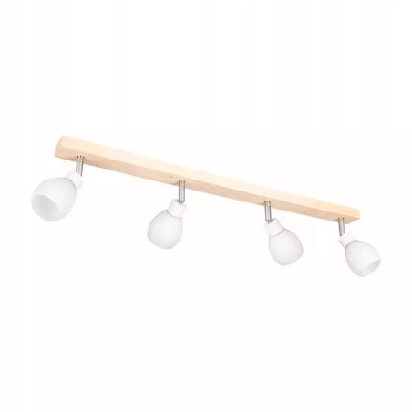 Talea Plafon sufitowy 4xG9 Gratis LED 300lm 2700K 3W Brzoza/Biały/Biały