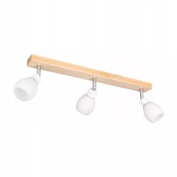 Talea Plafon sufitowy 3xG9 Gratis LED 300lm 2700K 3W Brzoza/Biały/Biały