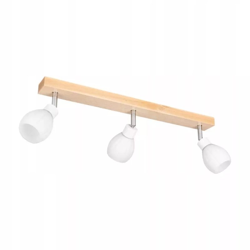 Talea Plafon sufitowy 3xG9 Gratis LED 300lm 2700K 3W Brzoza/Biały/Biały