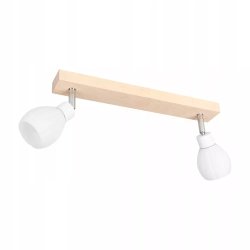 Talea Plafon sufitowy 2xG9 LED 300lm 2700K 3W Brzoza/Biały/Biały