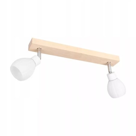 Talea Plafon sufitowy 2xG9 LED 300lm 2700K 3W Brzoza/Biały/Biały