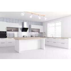 Plafon Kinkiet + 1xG9 LED 300lm 2700K 3W Dąb Olejowany/Satyna /Biały