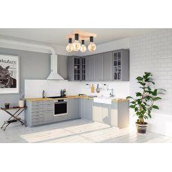 LAMPA SUFITOWA E27 PLAFON DĄB SPOT LISTWA REGULOWANA DĄB KWADRAT