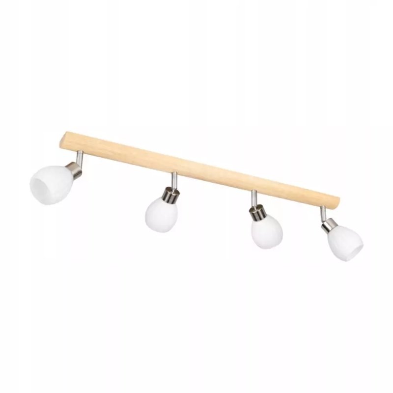 LAMPA SUFITOWA G9 PLAFON DĄB SPOT LISTWA REGULOWANA DĄB - GRATIS
