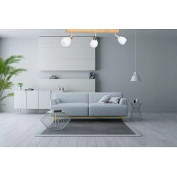 LAMPA SUFITOWA G9 PLAFON DĄB SPOT LISTWA REGULOWANA DĄB - GRATIS