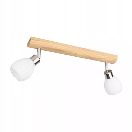 LAMPA SUFITOWA G9 PLAFON DĄB SPOT LISTWA REGULOWANA DĄB - GRATIS