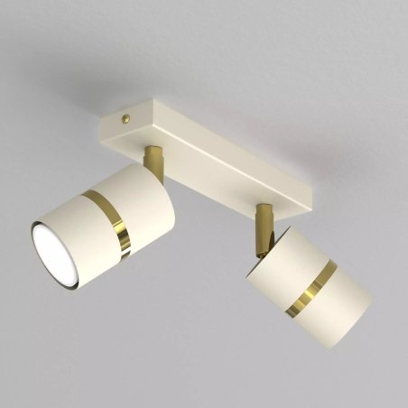 LAMPA SUFITOWA REFLEKTOR PLAFON GU10 BEŻ KASZMIR WARIANTY