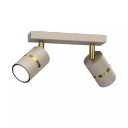 LAMPA SUFITOWA REFLEKTOR PLAFON GU10 BEŻ KASZMIR WARIANTY