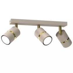 LAMPA SUFITOWA REFLEKTOR PLAFON GU10 BEŻ KASZMIR WARIANTY