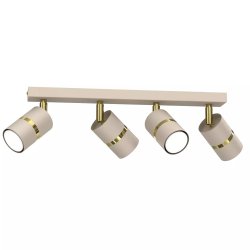 LAMPA SUFITOWA REFLEKTOR PLAFON GU10 BEŻ KASZMIR WARIANTY