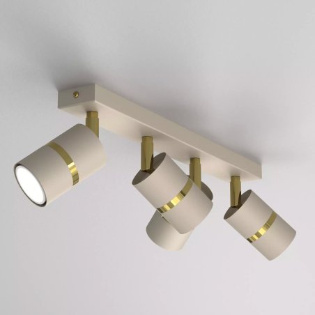 LAMPA SUFITOWA REFLEKTOR PLAFON GU10 BEŻ KASZMIR WARIANTY