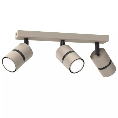 LAMPA SUFITOWA REFLEKTOR PLAFON GU10 BEŻ KASZMIR WARIANTY