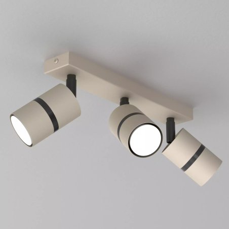 LAMPA SUFITOWA REFLEKTOR PLAFON GU10 BEŻ KASZMIR WARIANTY