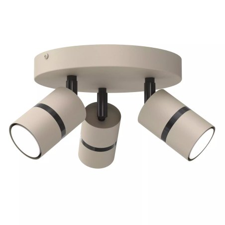 LAMPA SUFITOWA BEŻOWA KASZMIROWA NA KOLE WARIANTY