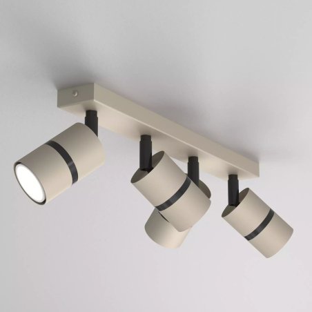 LAMPA SUFITOWA REFLEKTOR PLAFON GU10 BEŻ KASZMIR WARIANTY