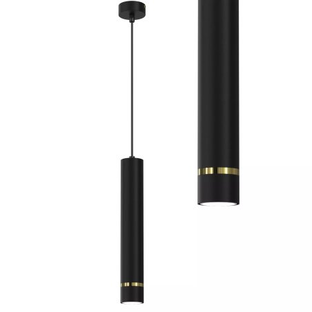 LAMPA WISZĄCA SUFITOWA TUBA ZWIS METAL GU10 LED SOPEL 1-pkt 2-pkt 3-pkt WARIANTY