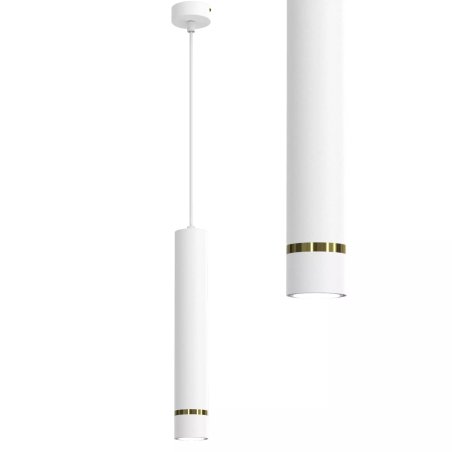 LAMPA WISZĄCA SUFITOWA TUBA ZWIS METAL GU10 LED SOPEL 1-pkt 2-pkt 3-pkt WARIANTY