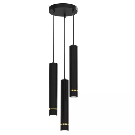 LAMPA WISZĄCA SUFITOWA TUBA ZWIS METAL GU10 LED SOPEL 1-pkt 2-pkt 3-pkt WARIANTY
