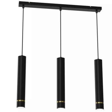 LAMPA SUFITOWA WISZĄCA SOPEL TUBA NAD STÓŁ LOFT BIAŁY CZARNY WARIANTY 3-PKT 4-PKT