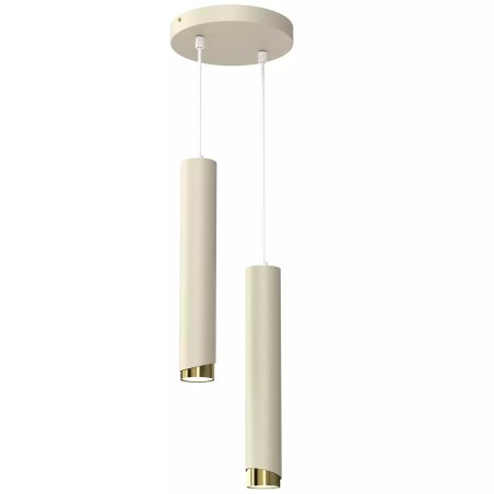 LAMPA SUFITOWA WISZĄCA TUBY METAL GU10 LOFT SPOT BIAŁY SOPEL 1-PKT 2-PKT 3-PKT