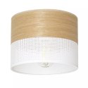ABAŻUR KLOSZ WALEC DO LAMPY WISZĄCEJ LOFTOWY DZIURKI 20CM / 30CM / 40CM / BIAŁY / CZARNY