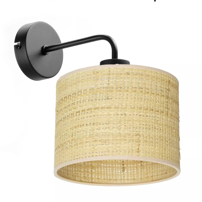 NOWOCZESNA LAMPKA ŚCIENNA KINKIET RATAN RATTAN WARIANTY