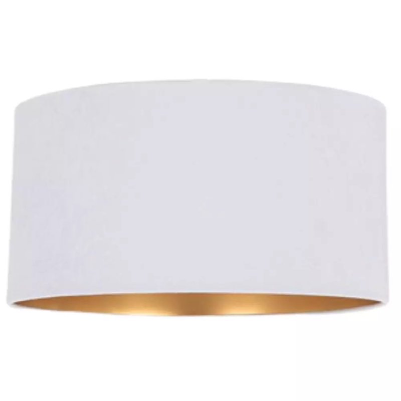 ABAŻUR WALEC DO LAMPY WISZĄCEJ STOJĄCEJ WELUR GOLD KOLORY / 20CM / 40CM