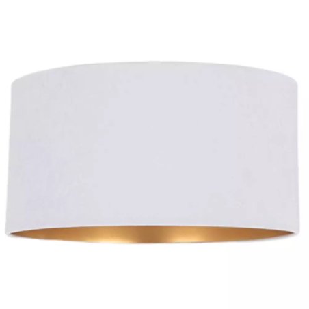 ABAŻUR WALEC DO LAMPY WISZĄCEJ STOJĄCEJ WELUR GOLD KOLORY / 20CM / 40CM