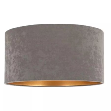 ABAŻUR WALEC DO LAMPY WISZĄCEJ STOJĄCEJ WELUR GOLD KOLORY / 20CM / 40CM