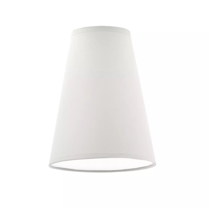 ABAŻUR KLOSZ DO LAMPY WISZĄCEJ KINKIETY PAJĄKA E27 STOŻEK KOLORY: SZARY / KASZMIR / CZARNY