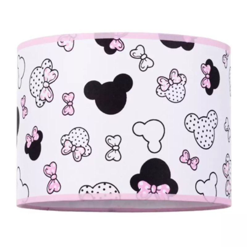 ABAŻUR WALEC DO LAMPY DZIECIĘCEJ MYSZKA MINNIE 20CM / 30CM