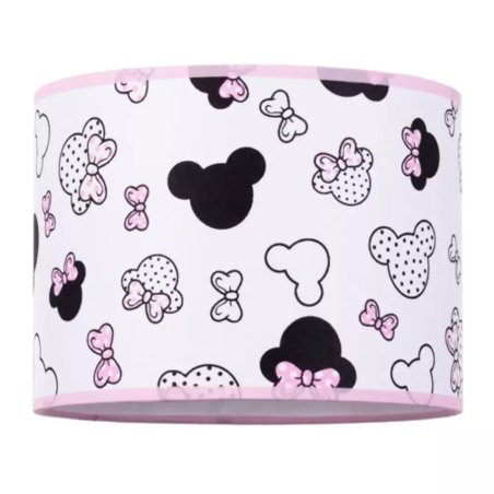 ABAŻUR WALEC DO LAMPY DZIECIĘCEJ MYSZKA MINNIE 20CM / 30CM