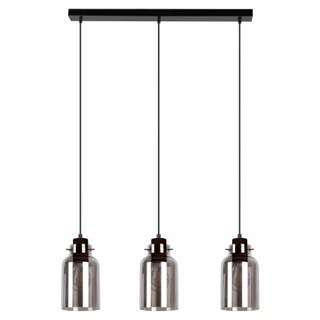 LAMPA WISZĄCA NAD WYSPĘ ŻYRANDOL SZKŁO KLOSZ LOFT REGULACJA