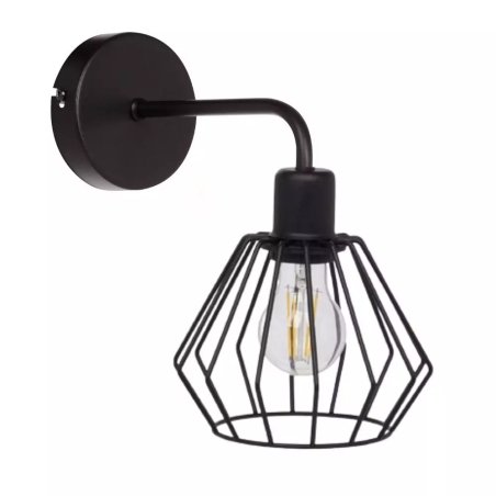 LAMPA ŚCIENNA NOCNA KINKIET Z PRZEŁĄCZNIKIEM LOFT