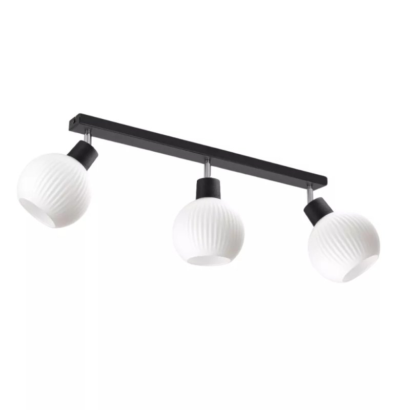 LAMPA SUFITOWA PLAFON SUFITOWY KLOSZ SZKLANY RYFLOWANY KULA PRĄŻKI E27 BURSZTYN