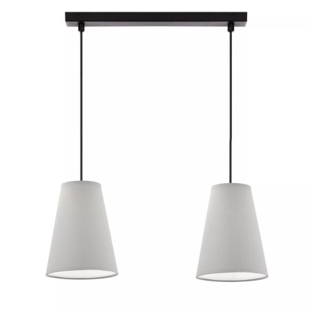 LISTWA LAMPA WISZĄCA SUFITOWA ABAŻUR STOŻEK KOLORY E27